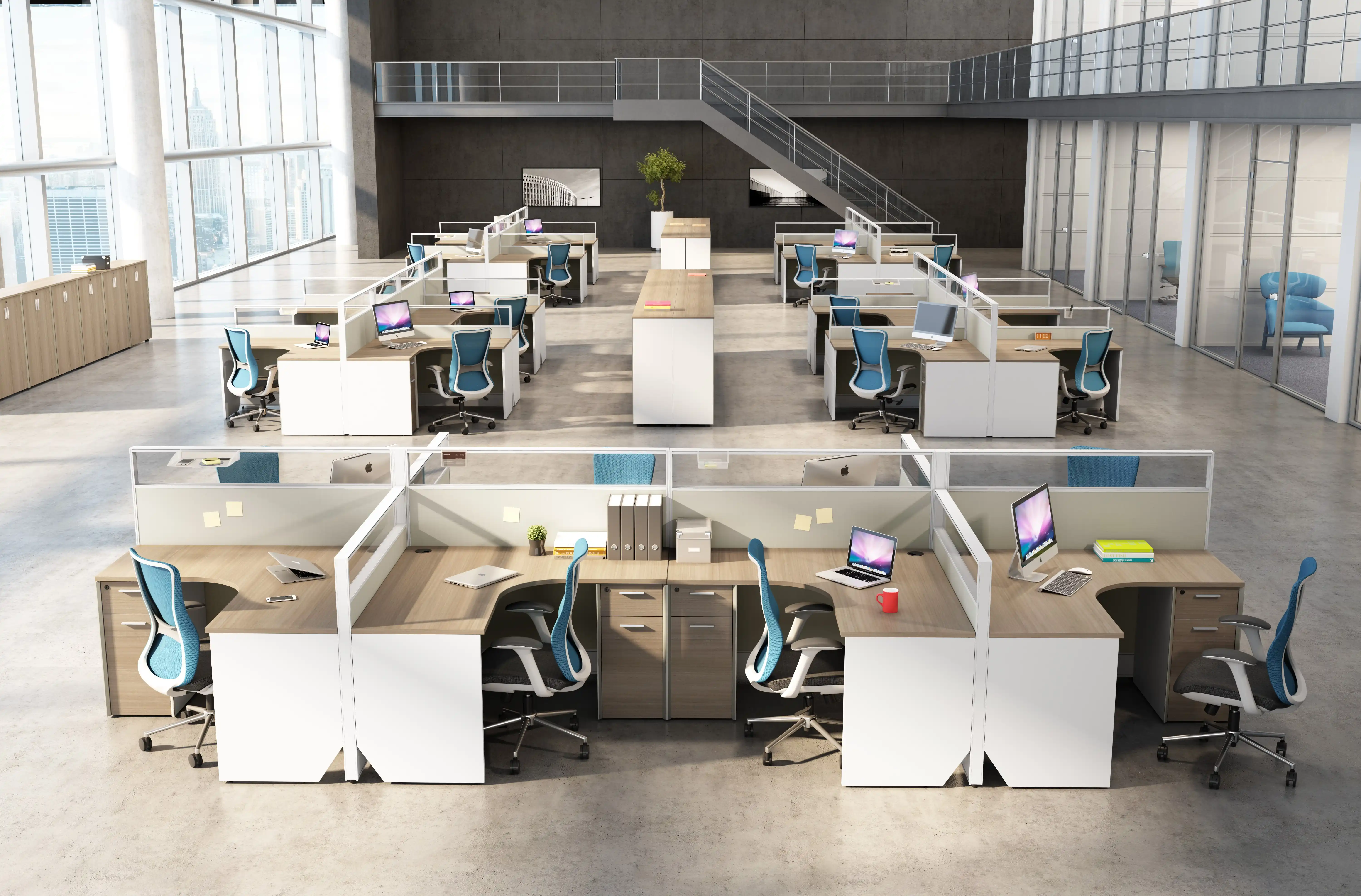 Workstations & Open Office Layouts